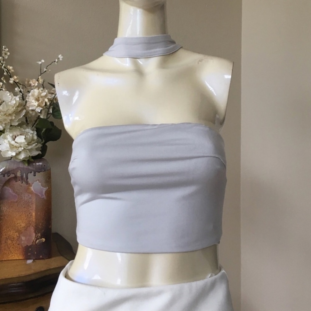 LF Choker Crop Top